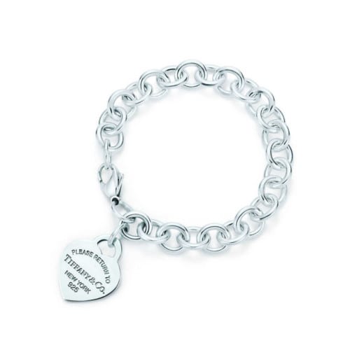 Tiffany & Co. Heart Tag Charm Bracelet