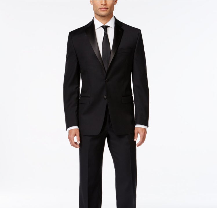 tuxedo with tie