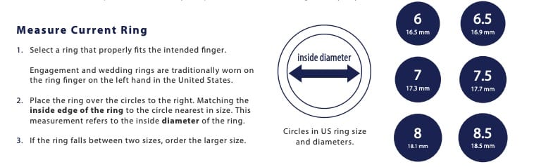 Ring size chart: How to measure ring size at home?
