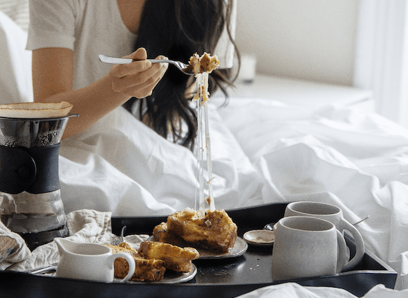 The Breakfast-in-Bed Proposal