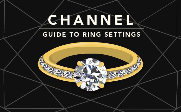 Wedding Ring Diamond Channel Set Flat Profile